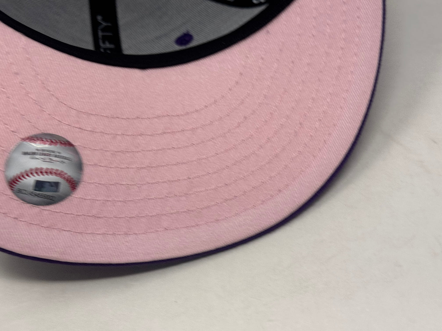 New York Yankees "Cherry Blossom Pack" New Era Fitted Hat-Purple