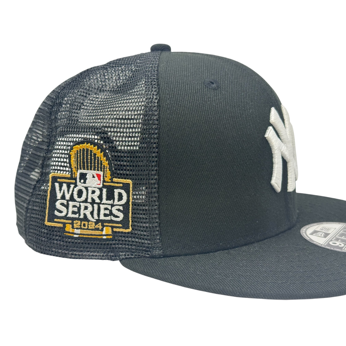 New York Yankees 2024 World Series Trucker Snapback-Black
