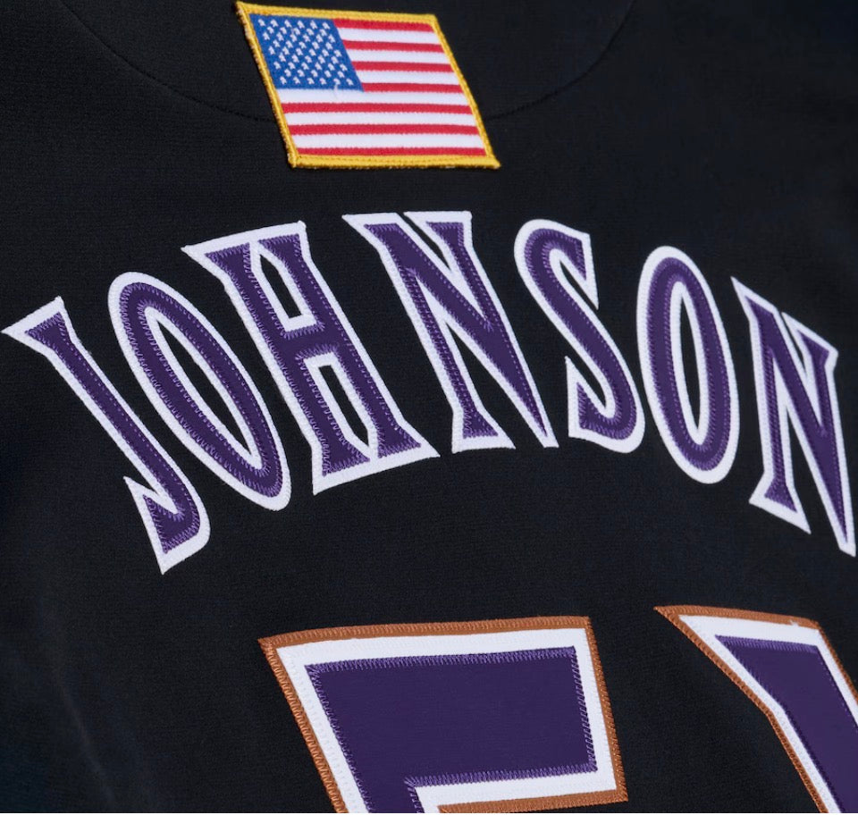 Randy Johnson Arizona Diamondbacks 2001 Black Authentic Jersey