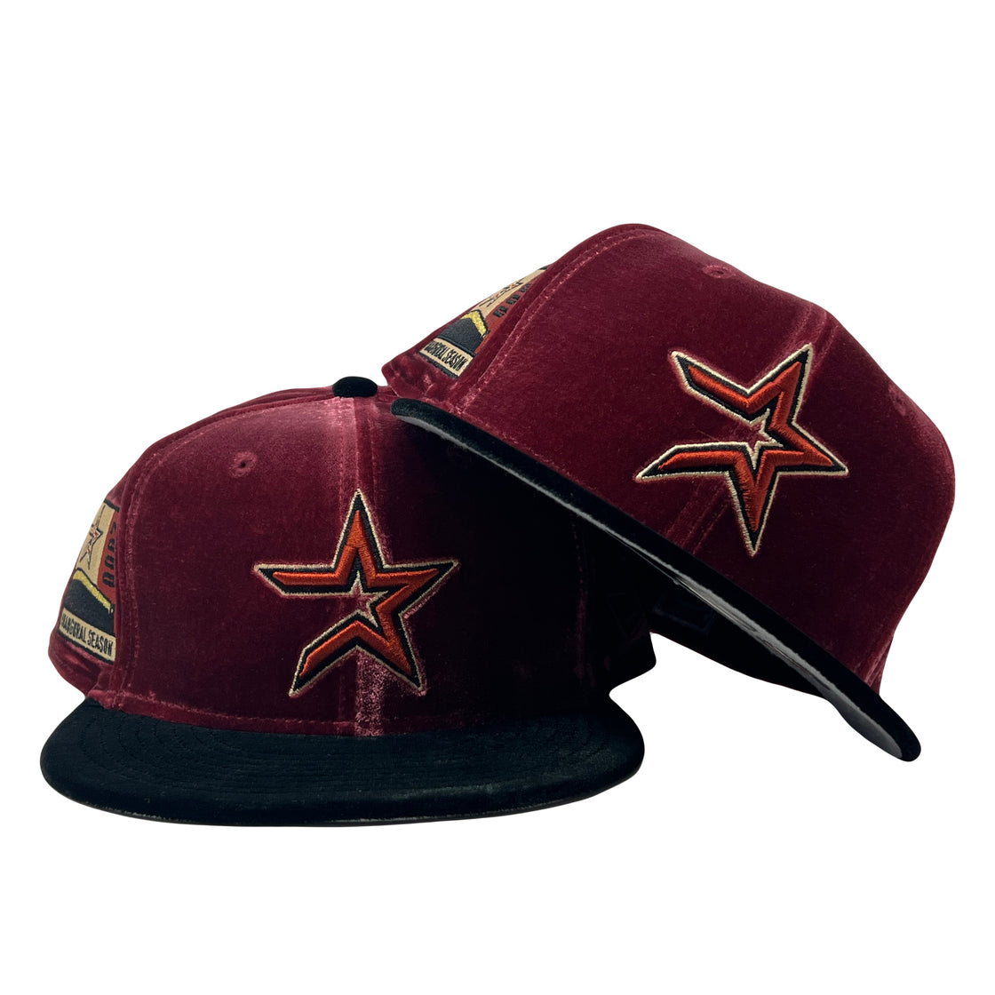 Houston Astros 2000 Inaugural Season Velvel Collection New Era Fitted Hat