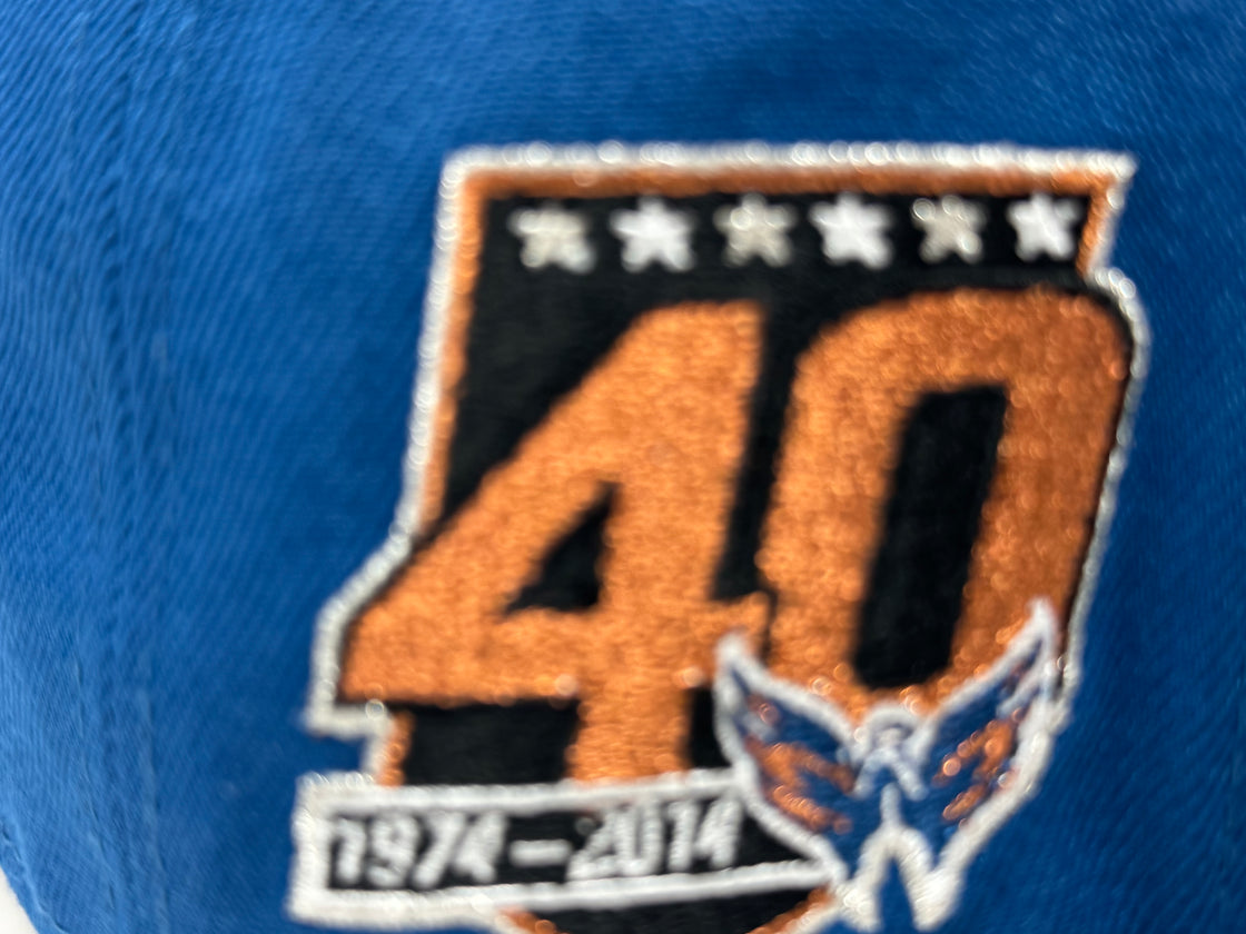 Washington Capitals 40th Anniversary New Era Fitted Hats