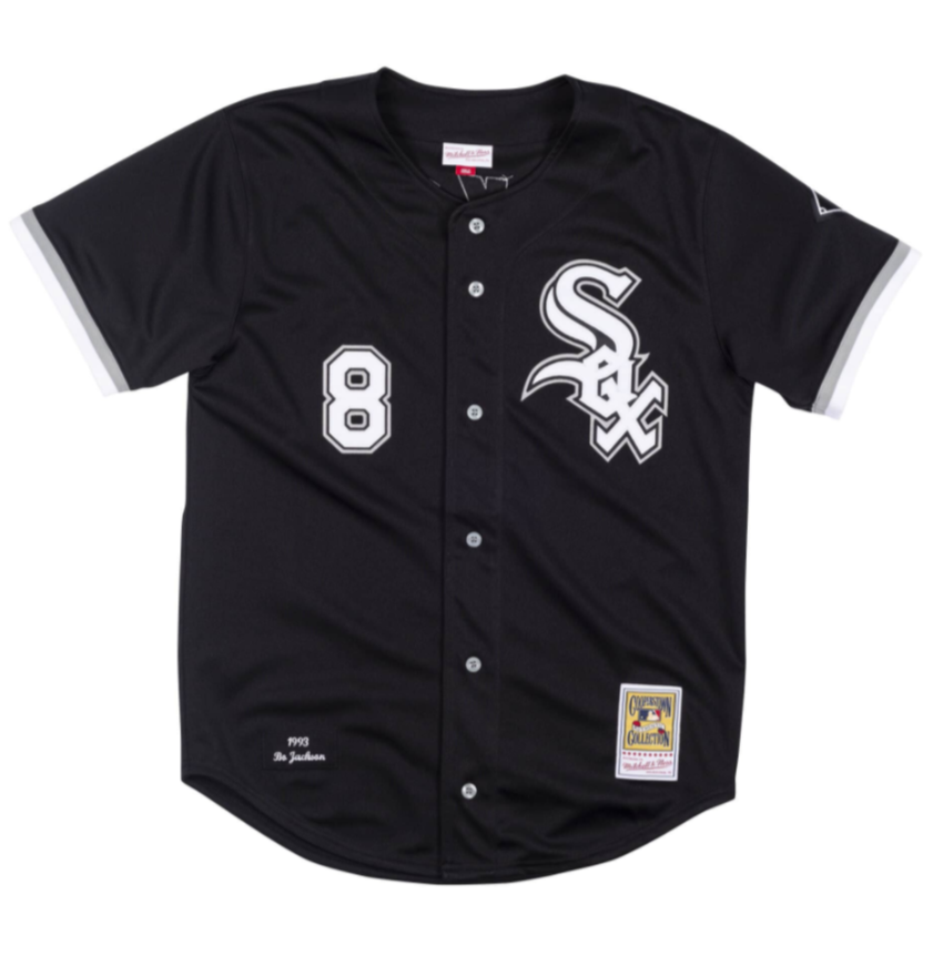 Chicago White SOX BO JACKSON AUTHENTIC BUTTON DOWN MITCHELL AND NESS JERSEY