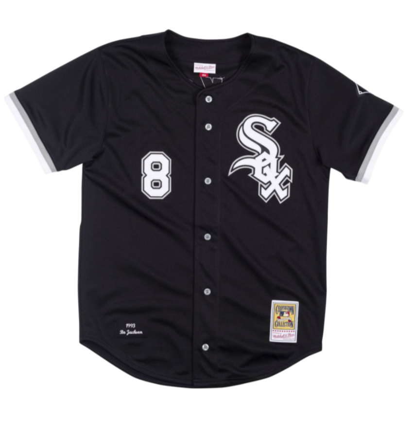 Chicago White SOX BO JACKSON AUTHENTIC BUTTON DOWN MITCHELL AND NESS J –  Sports World 165