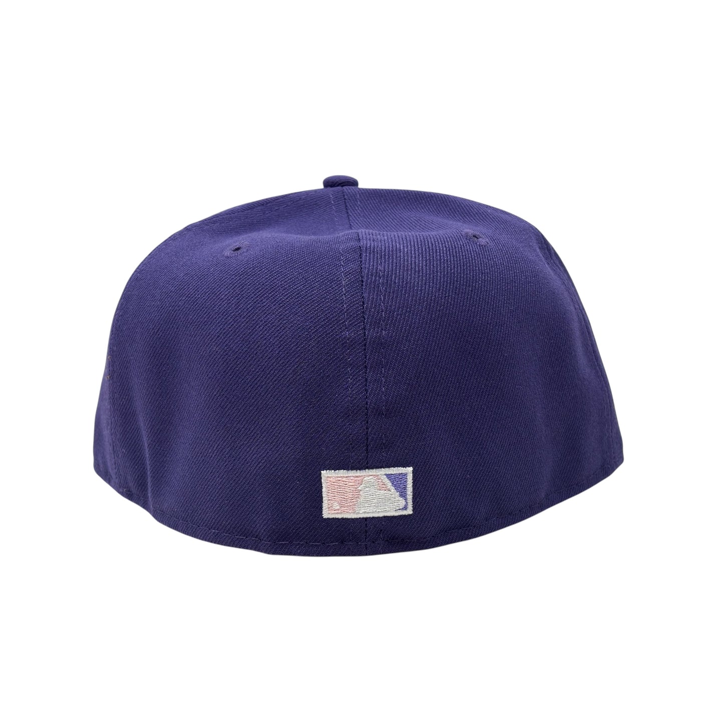 New York Yankees 2000 World Series "Bird in the Cloud" Fitted Hats-Purple