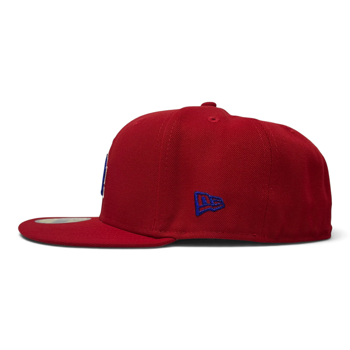 Los Angeles Dodgers 2025 World Champions Fitted Hat-Red