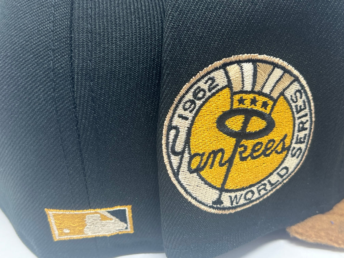 New York Yankees 1962 World Series suede Visor New Era Fitted Hat