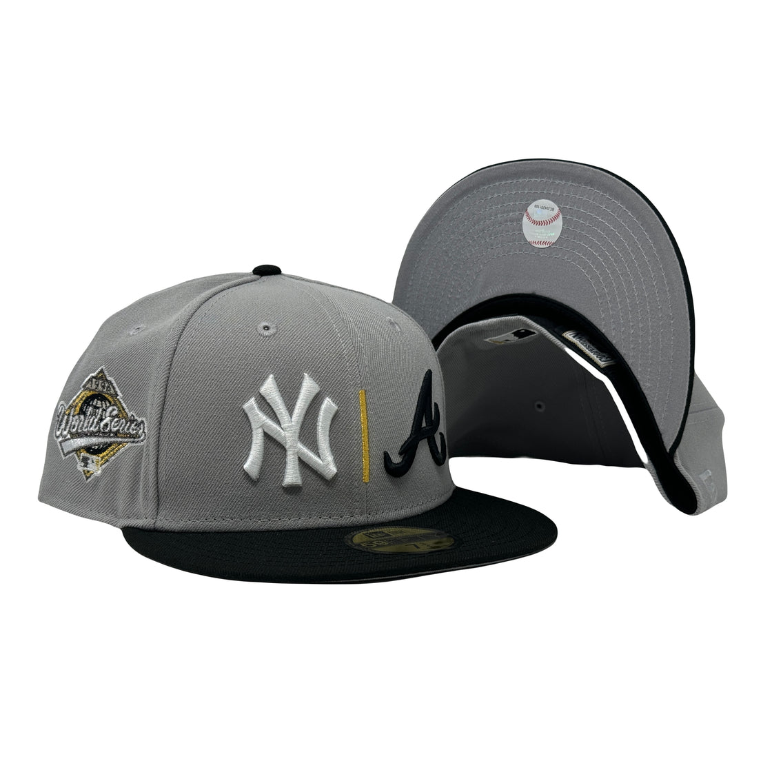 New York Yankees VS Atlanta Braves 1996 World Series 59Fifty New Era Fitted Hat