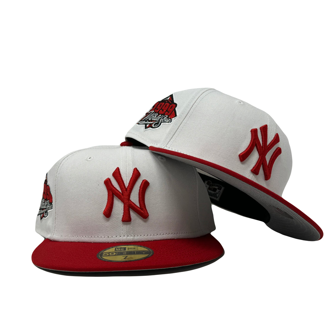New York Yankees 1999 World Series White/ Red 5950 New Era Fitted Hat