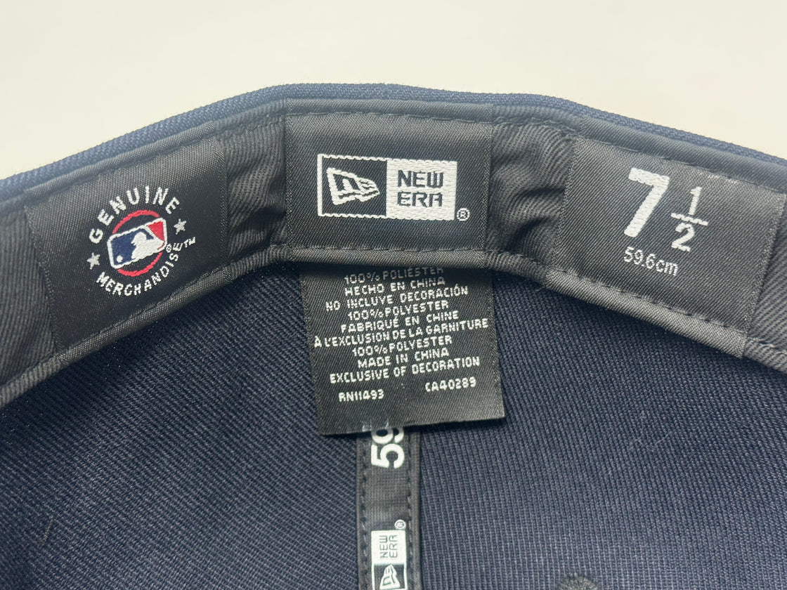 New York Yankees NYC Park Fitted Hat-Navy Blue