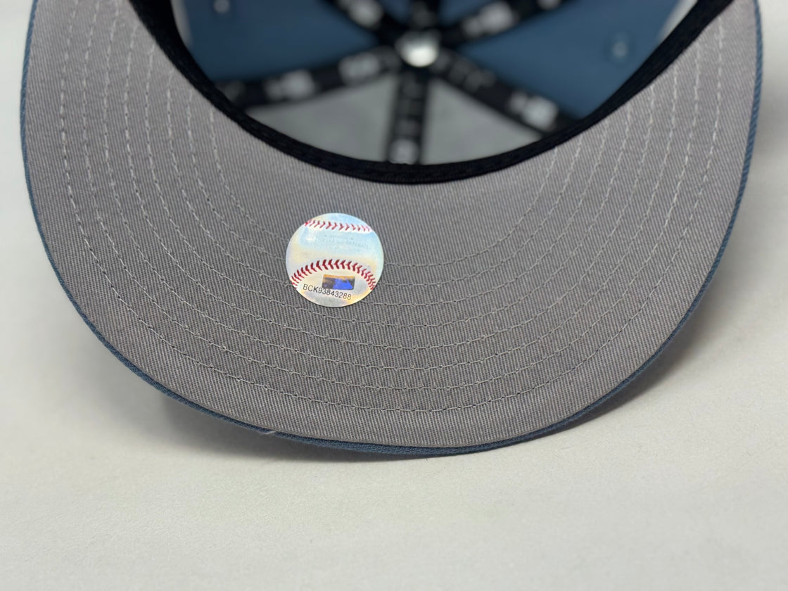 Colorado Rockies 30th Anniversary Gray Brim New Era Fitted Hat