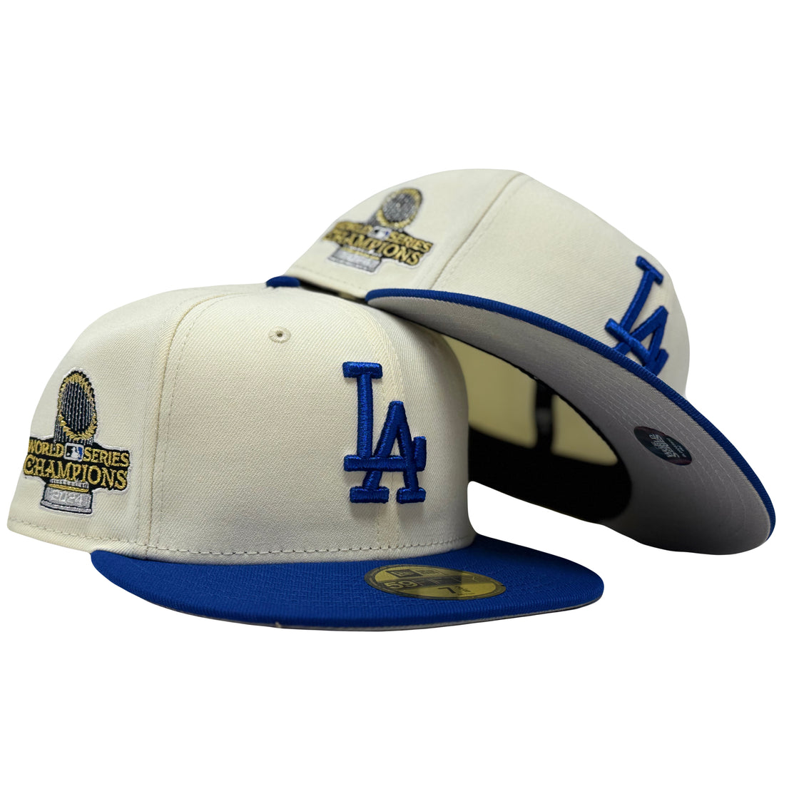 Los Angeles Dodgers 2024 World Series Champions Fitted Hats