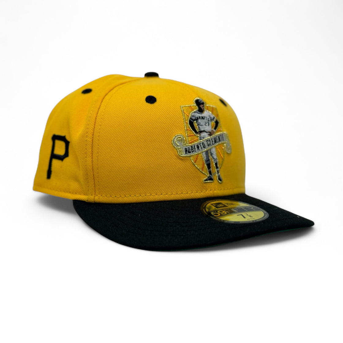 Pittsburgh Pirates Roberto Clemente Signature Series A Frame Fitted Hat