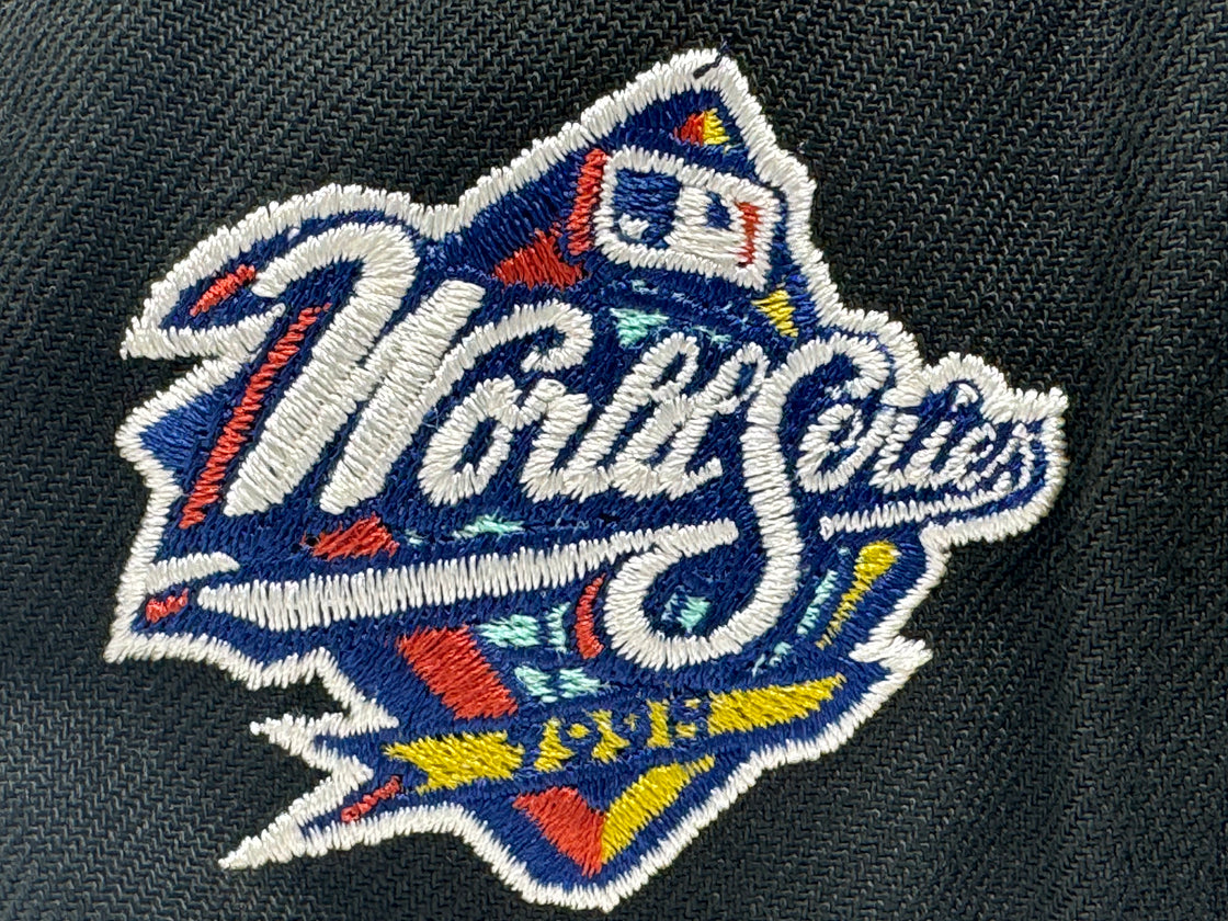 New York Yankees 1998 World Series Floral Pack Black 59Fifty New Era Fitted Hat