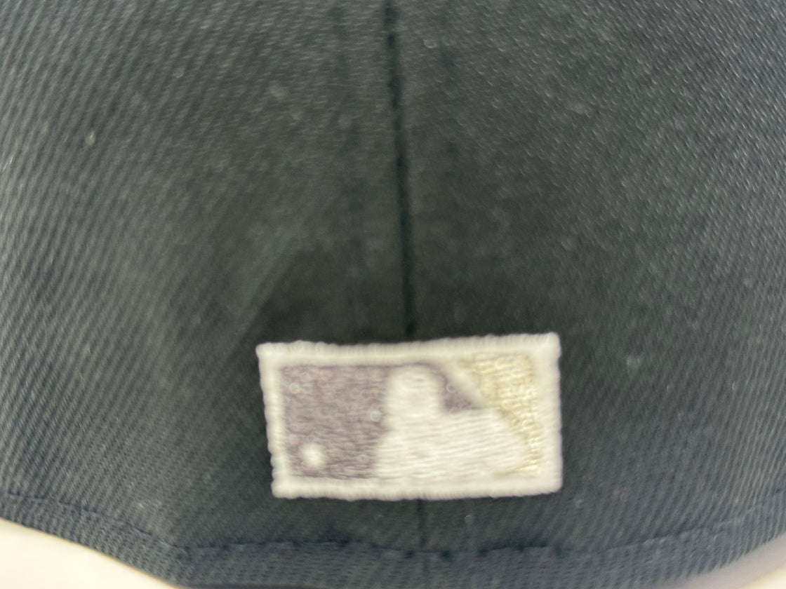 Chicago Cubs Be Alert Foul Balls Logo Fitted Hats-Black