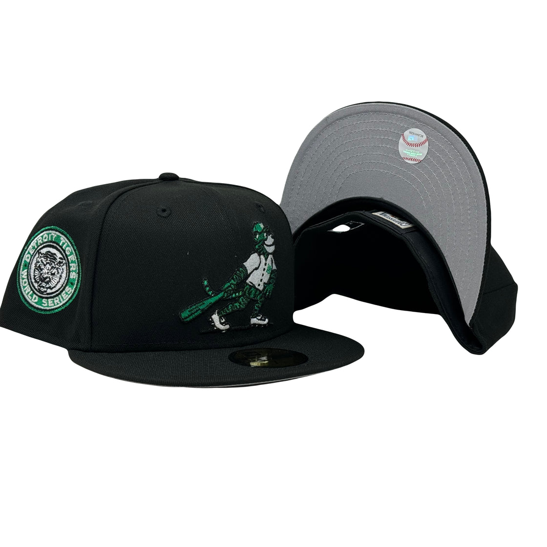 Detroit Tigers 1968 World Series Lucky Green 5950 New Era Fitted Hat