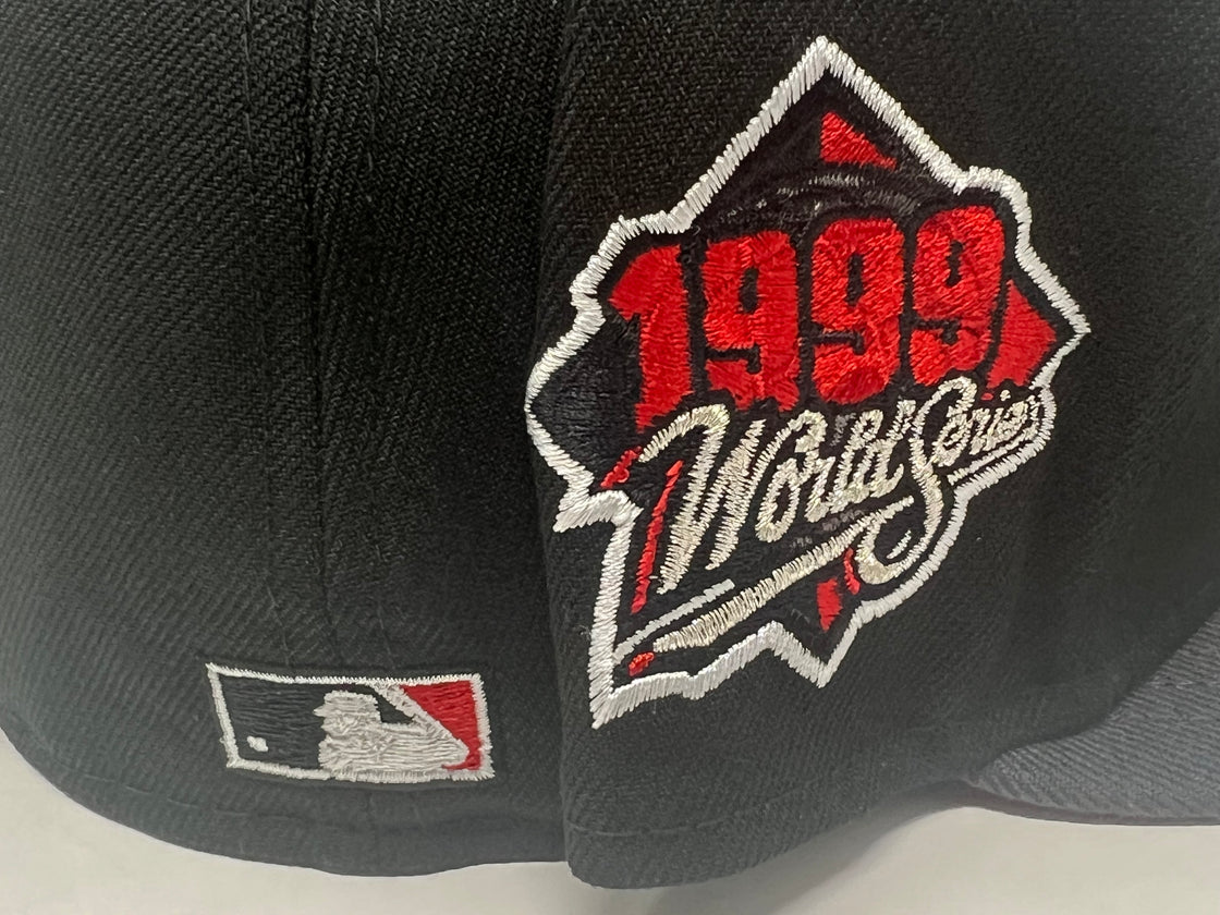New York Yankees 1999 World Series Red Brim New Era Fitted Hat