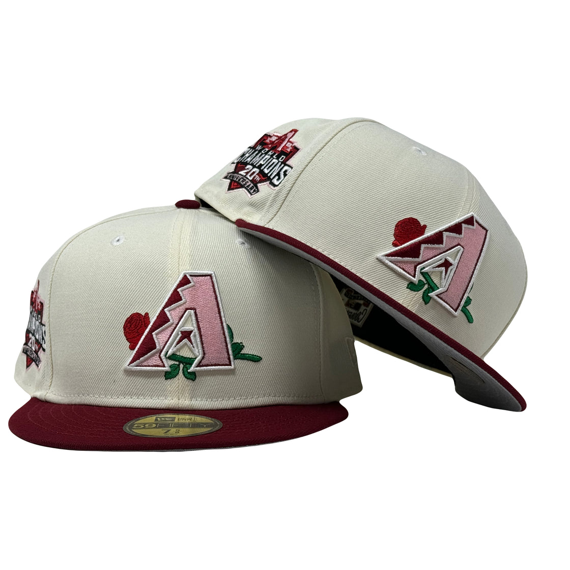 Arizona Diamondbacks 20th Anniversary Valentine's Day Pack 5950 New Era Fitted Hat