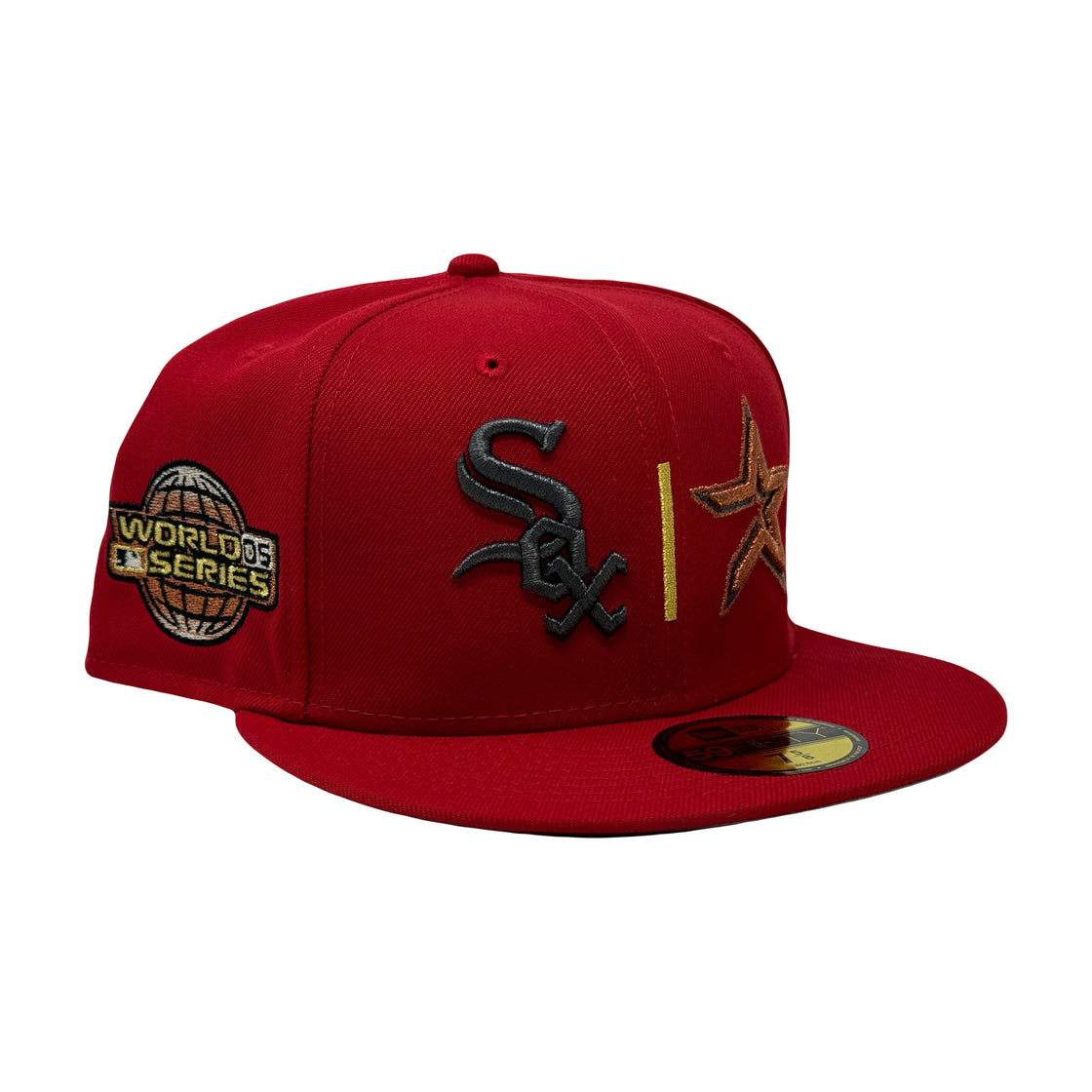 Chicago White Sox VS Houston Astros 2005 World Series Red 59Fifty New Era Fitted Hat