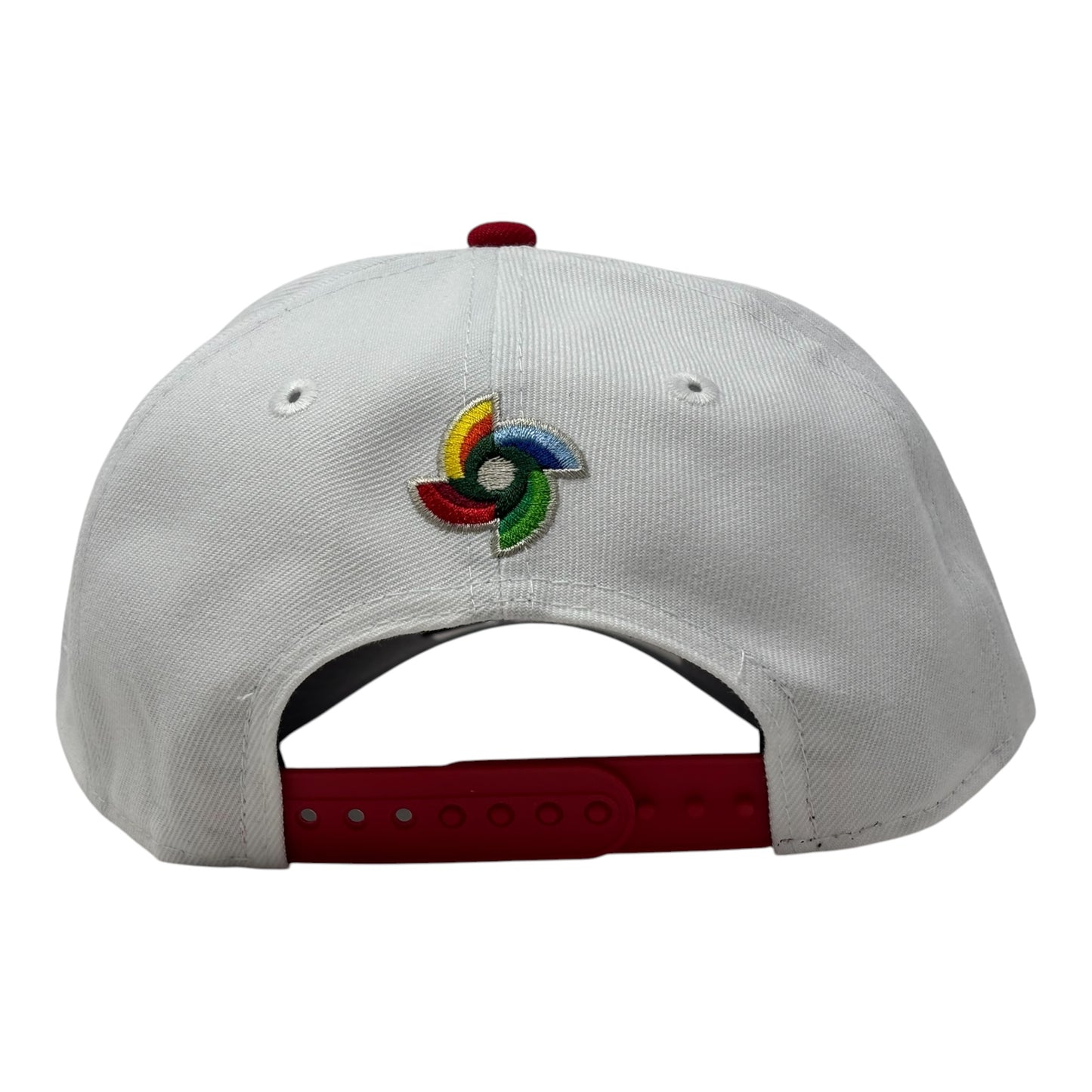 Mexico 2026 World Baseball Classic 9Forty A-Frame Snapback-White Red