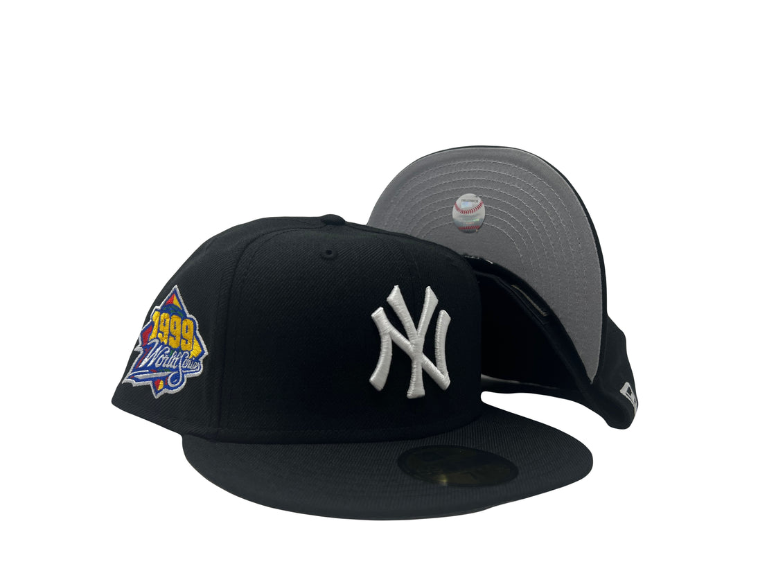 Black New York Yankees 1999 World Series 5950 New Era Fitted Hat