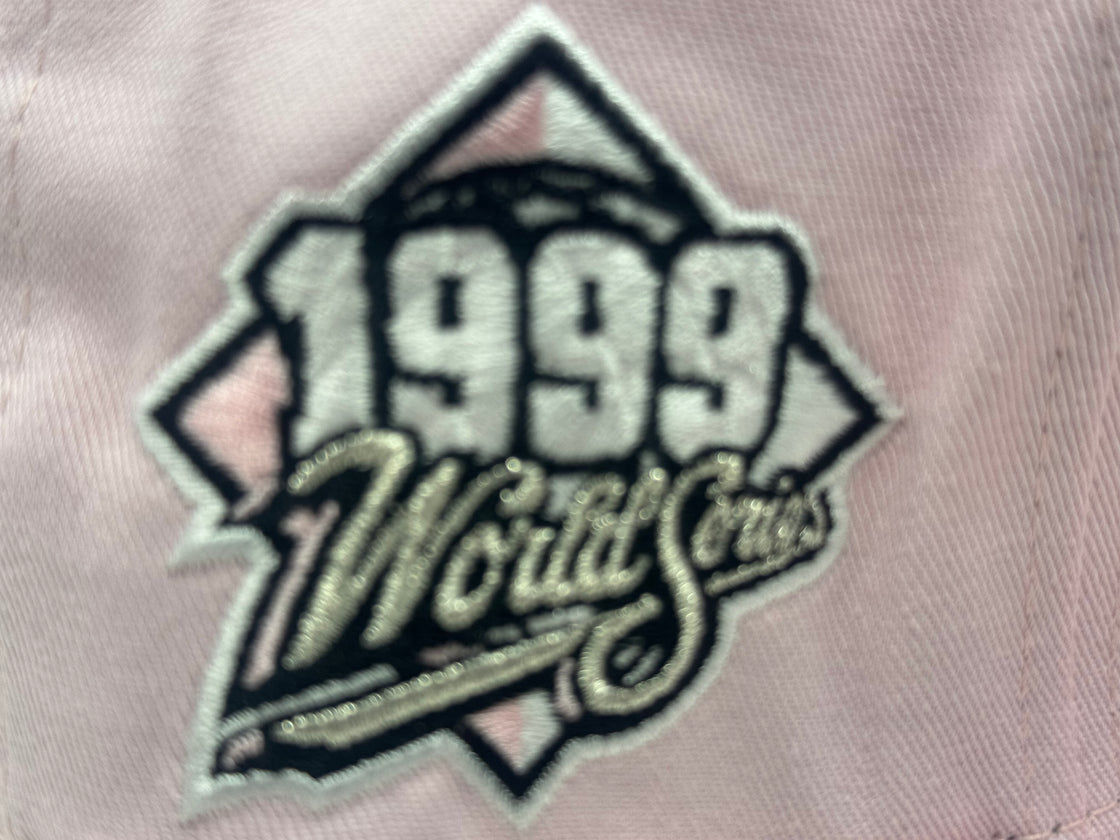 New York Yankees 1999 World Series Light Pink Fitted Hats