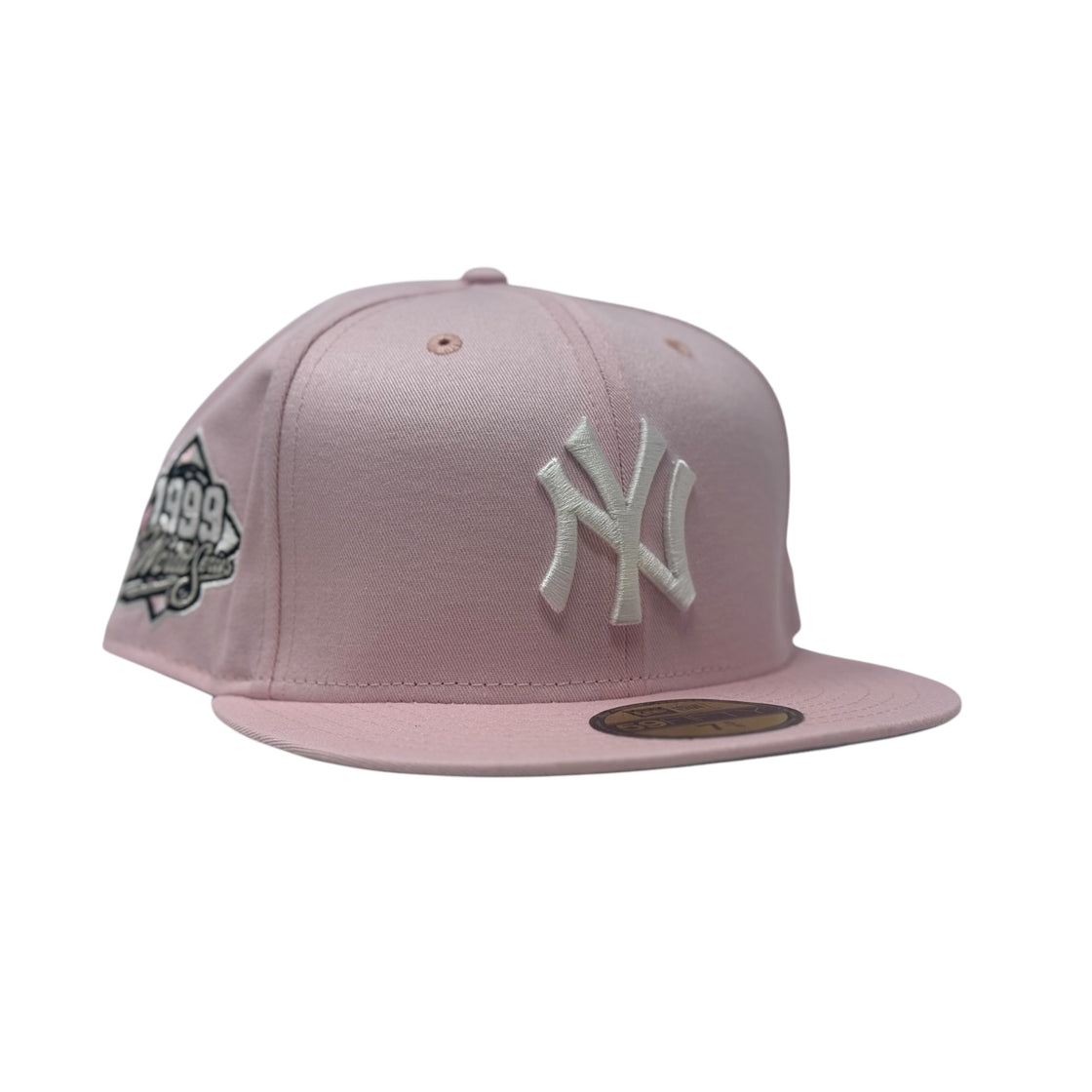 New York Yankees 1999 World Series Light Pink Fitted Hats
