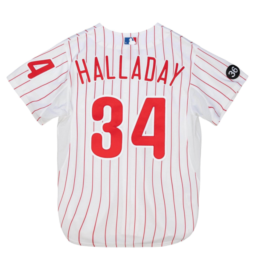 ThrowBacKing: The Great Roy Halladay Authentic Philadelphia Phillies Jersey  