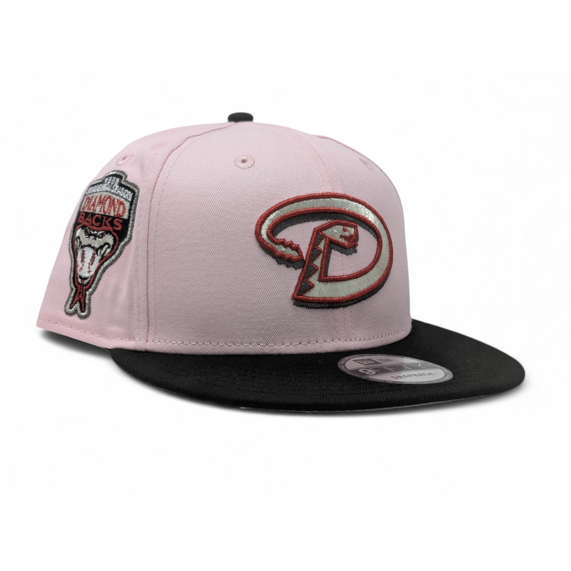 Arizona Diamondbacks 1998 Inaugural Season 9Fifty Snapback Hats Pink Black