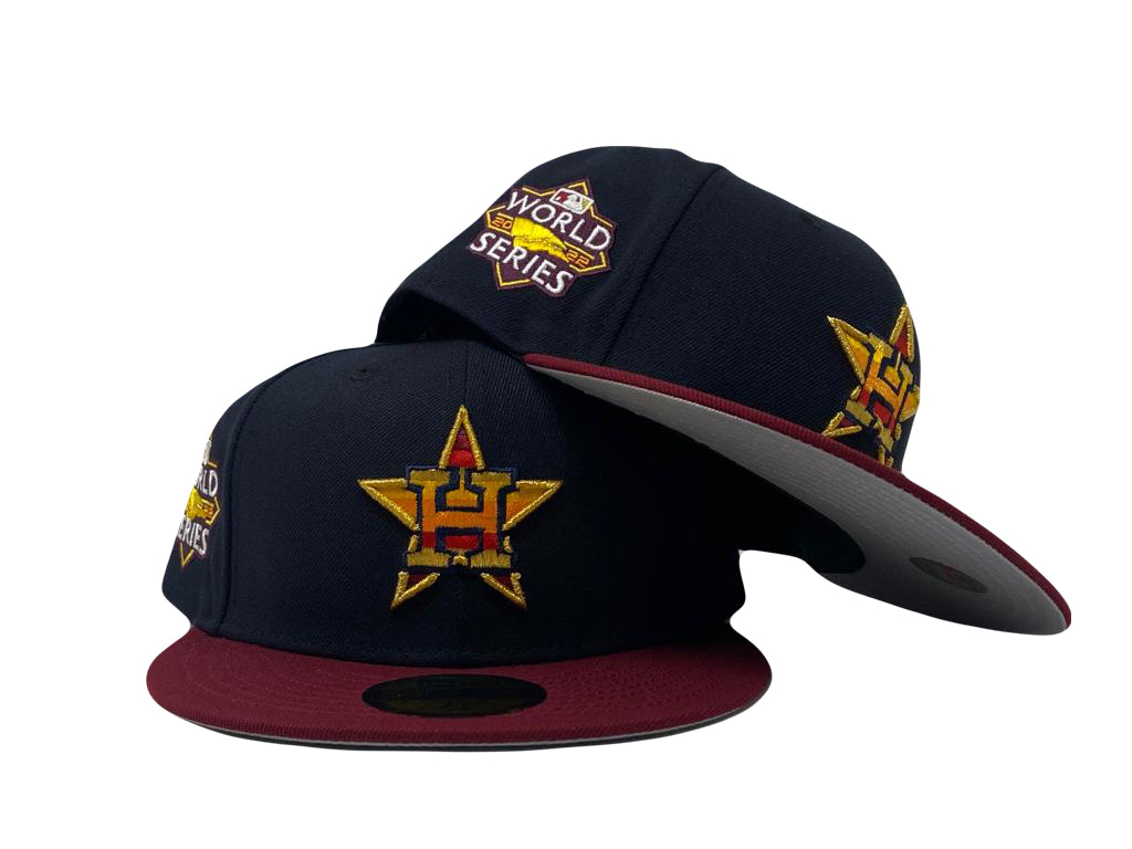 Houston Astros HISTORIC CHAMPIONS Navy Fitted Hat by New Era