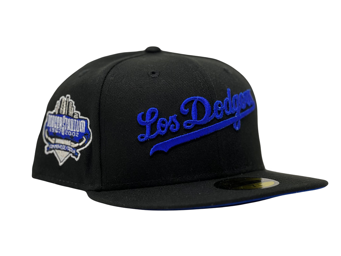 Los Angeles Dodgers 40th Anniversary Black Royal New Era Fitted Hat