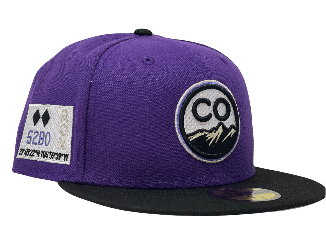 COLORADO ROCKIES CITY CONNECT NEW ERA FITTED HAT