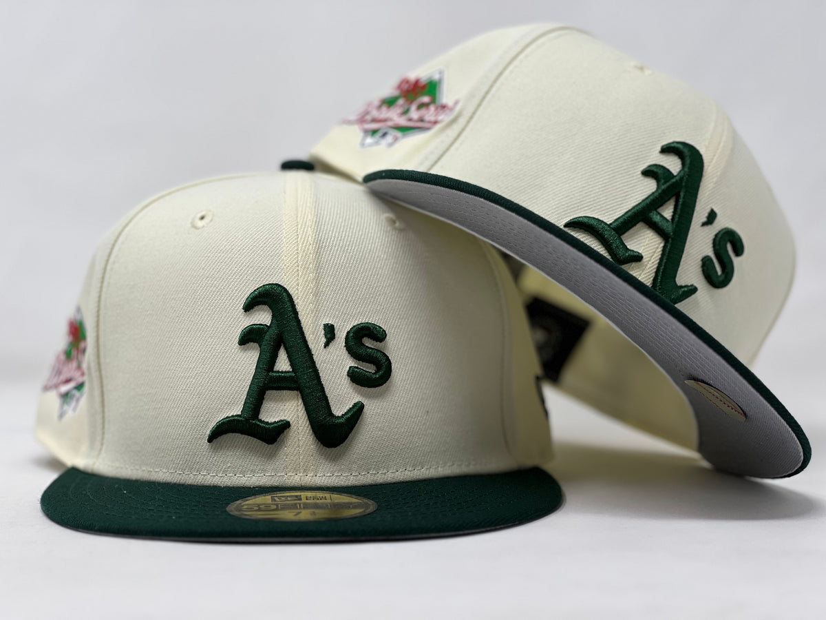 Oakland Athletics 1989 World Series Gray Brim New Era Fitted Hat – Sports  World 165