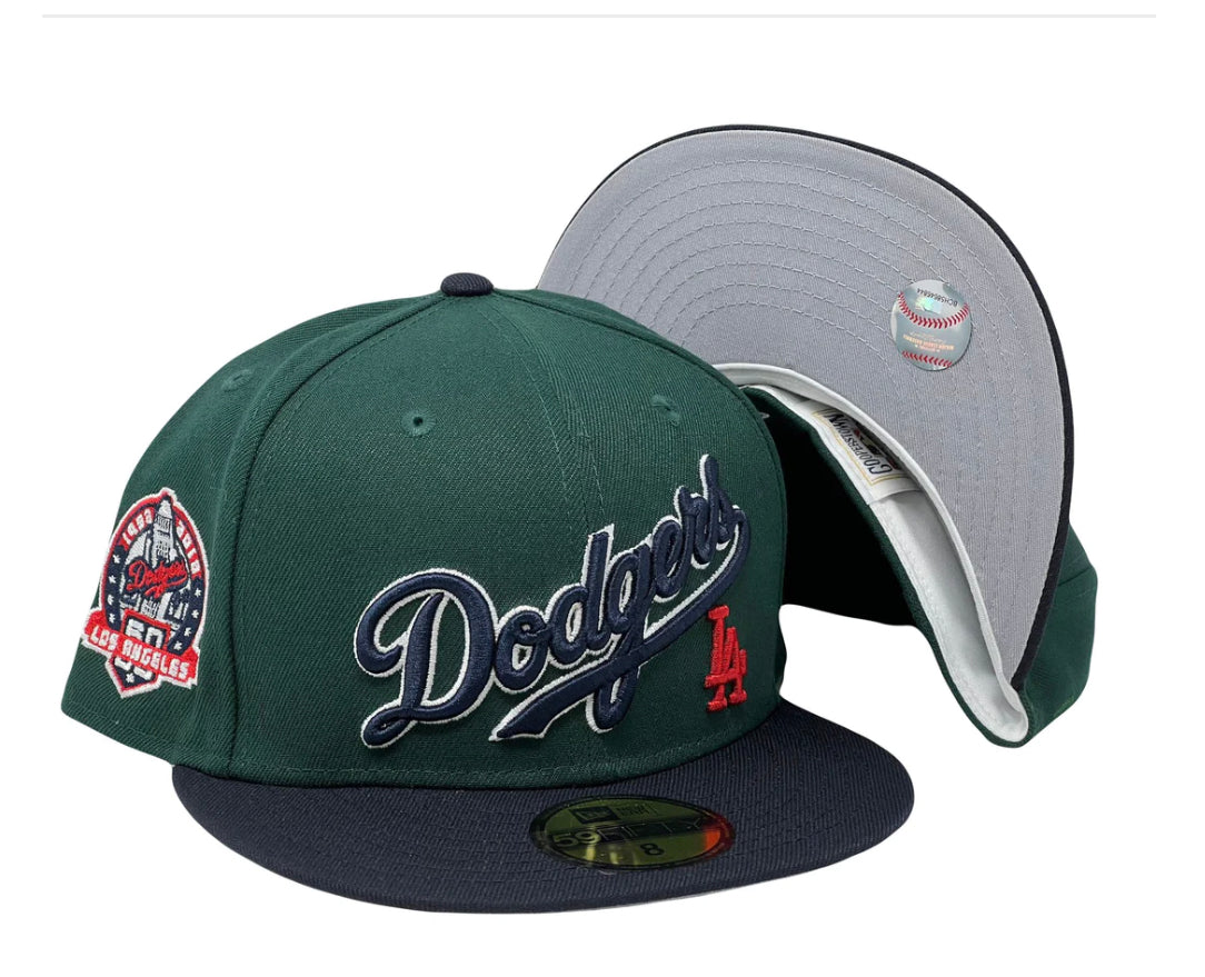 Los Angeles Dodgers 50th Anniversary New Era Fitted Hat