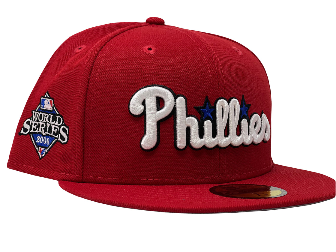 Philadelphia Phillies 2008 World Series New Era Fitted Hat