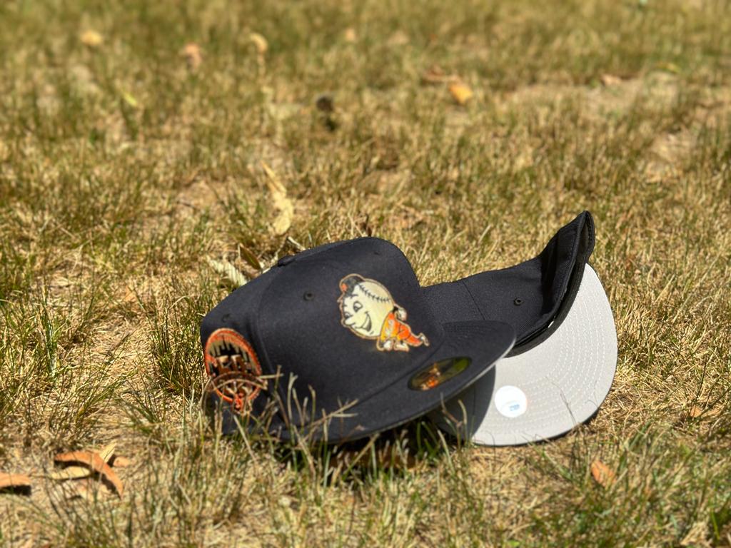 New York Mets 50th Anniversary Mr. Mets Man New Era Fitted Hat