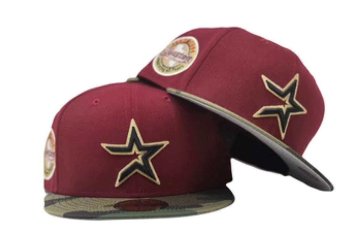 Houston Astros 45th Anniversary Brick Red / Camouflage New Era Fitted Hat –  Sports World 165