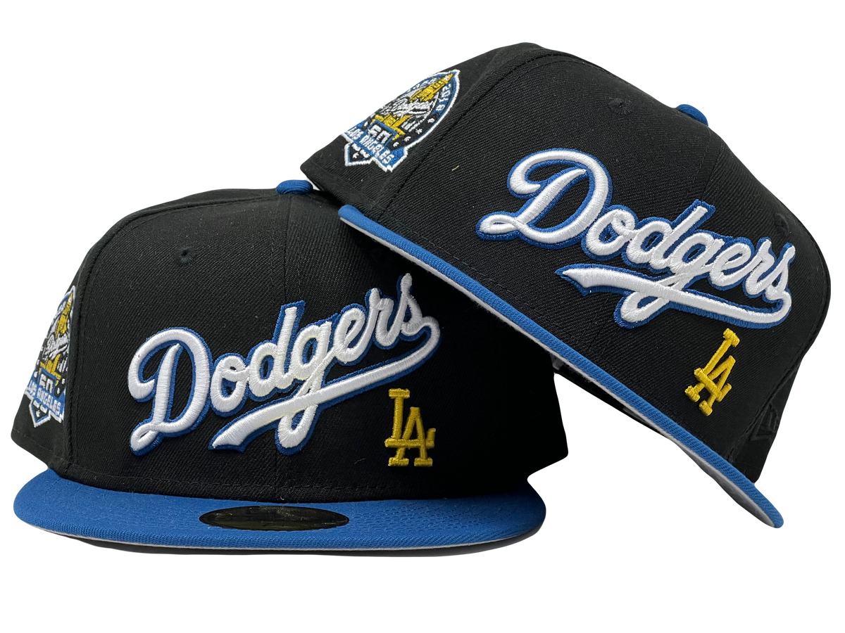 New* Los Angeles Dodgers new era hat side patch pink brim size 7 1/2