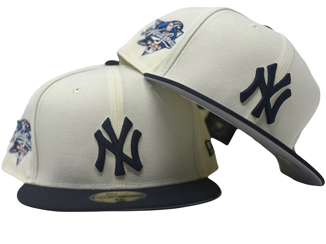 New York Yankees 2000 World Series Gray Brim New Era Fitted Hat