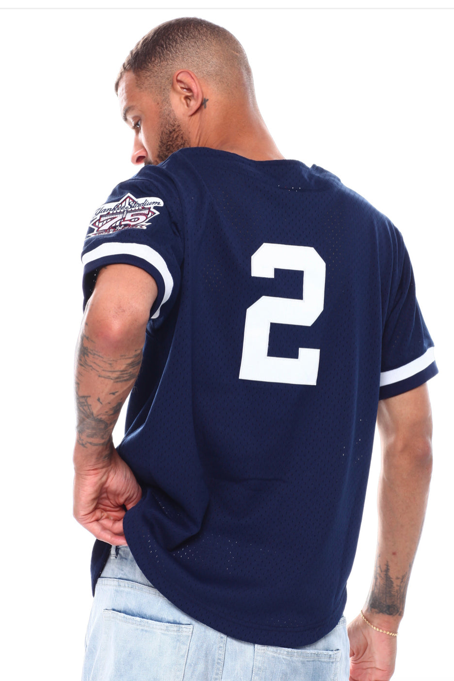 New York Yankees 1998 Derek Jeter Mitchell and Ness authentic jersey