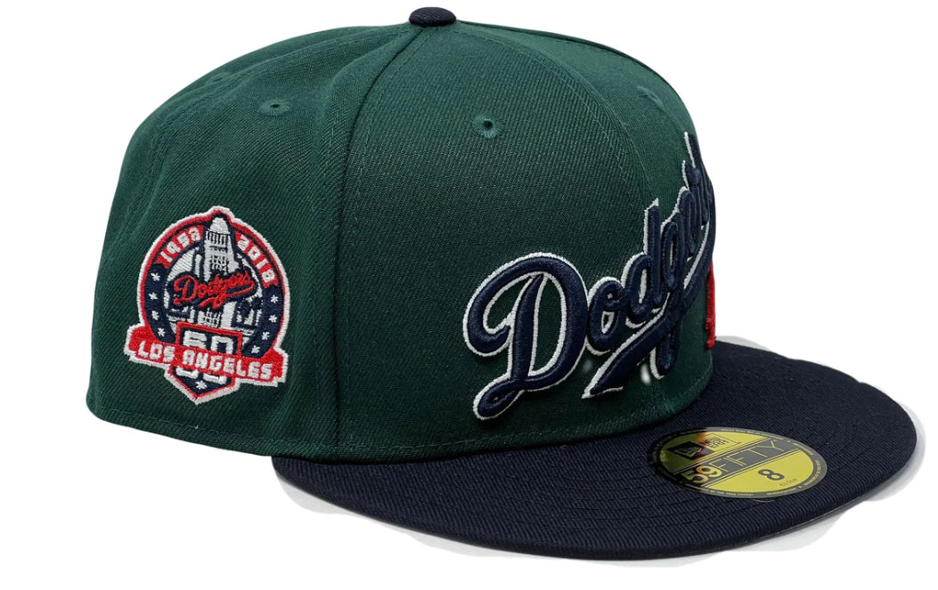 Los Angeles Dodgers 50th Anniversary New Era Fitted Hat