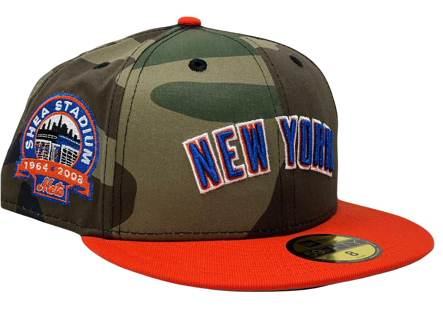 New York Mets 1964-2003 Shea Stadium Gray Brim New Era Fitted Hat
