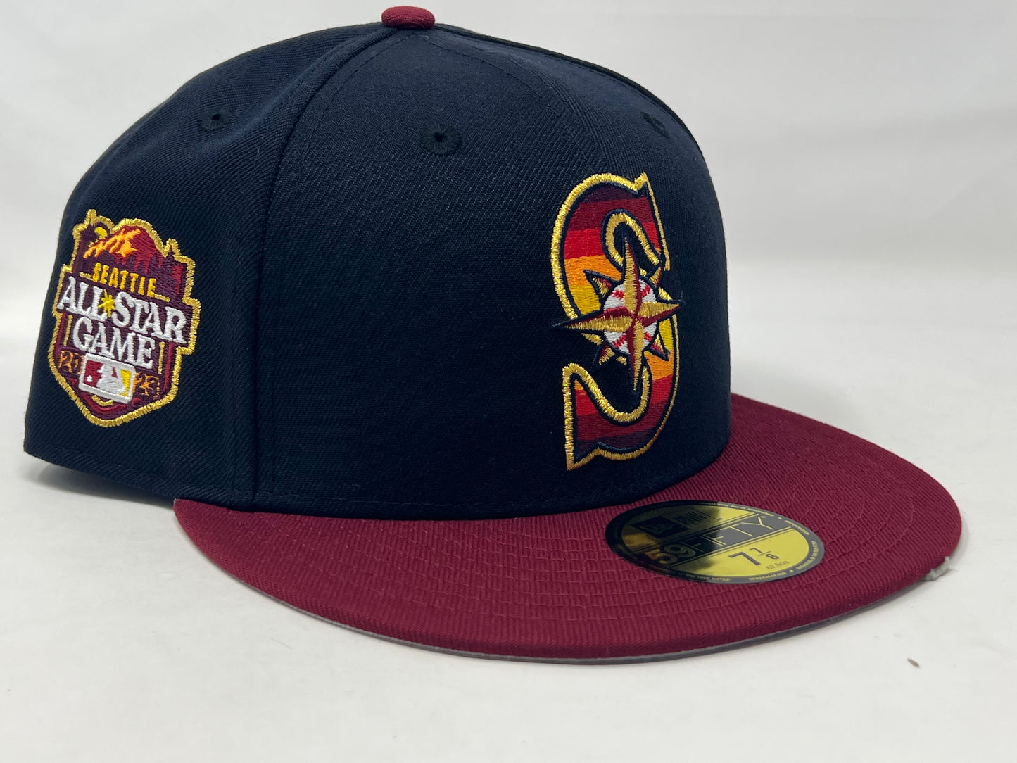 Seattle Mariners 2023 All Star Game "Faded Logo" New Era Fitted Hat