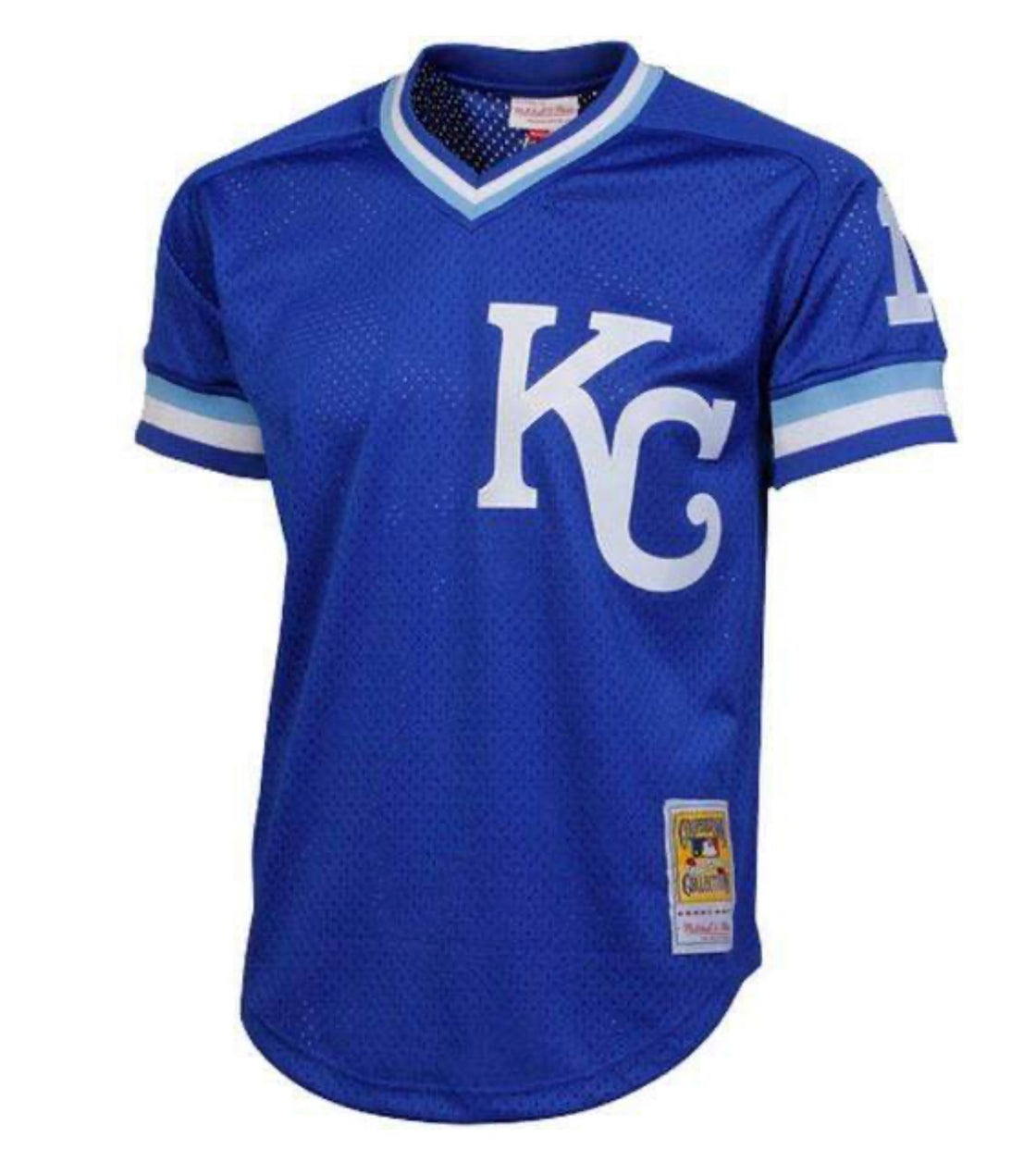 Kansas City Royals 1989 Pullover Bo Jackson Jersey Mitchell and Ness Batting jersey