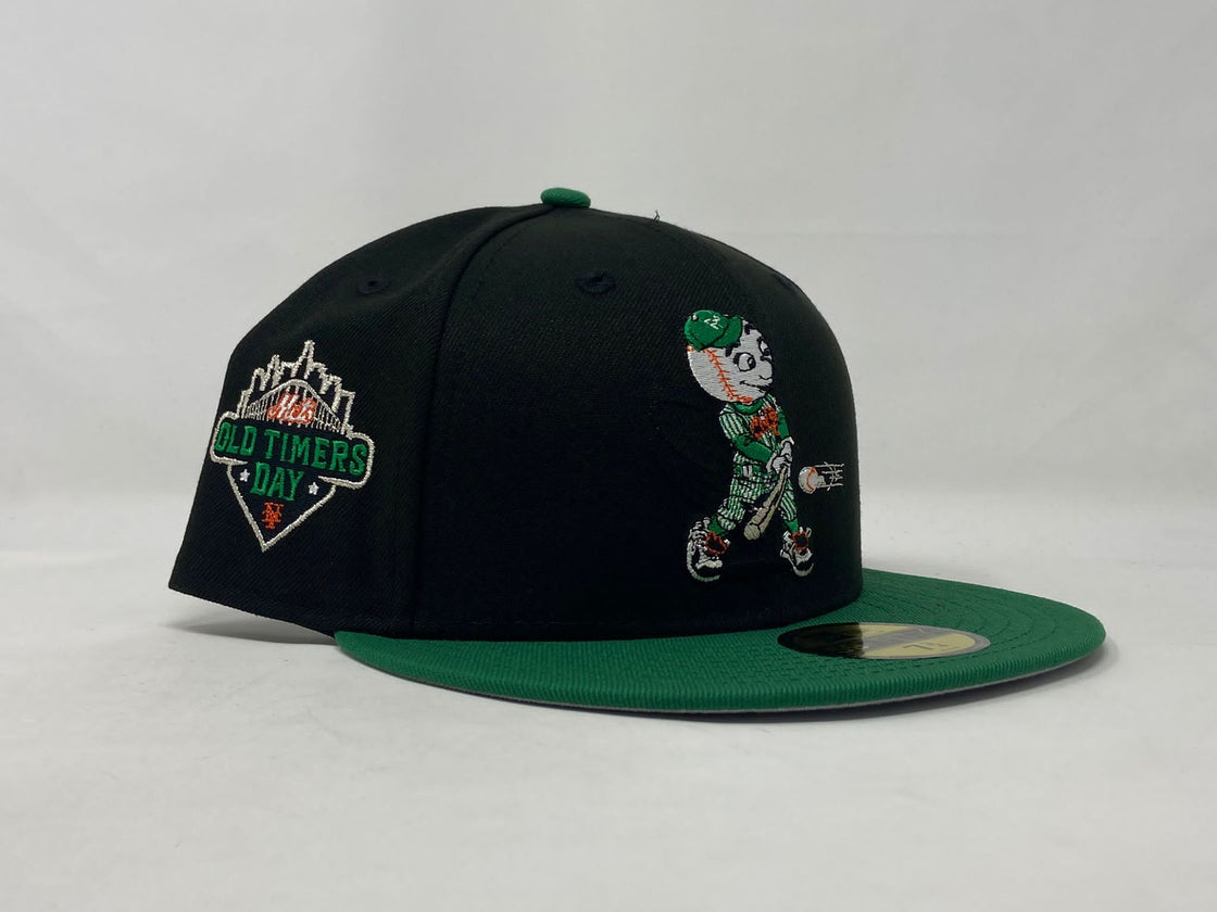 New York Mets 2023 Old Timers Day Swinging Mr. Mets Man New Era Fitted Hat