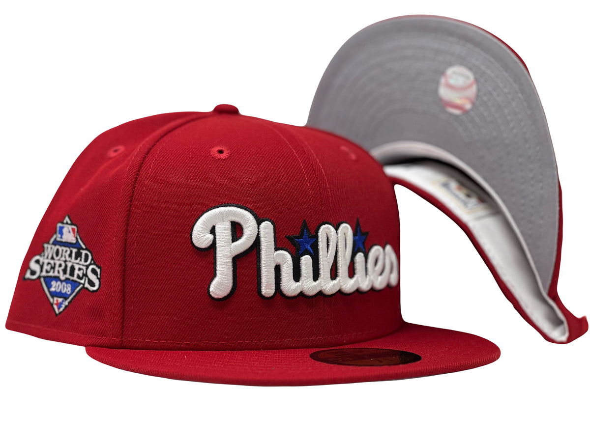 Philadelphia Phillies 2008 World Series New Era Fitted Hat