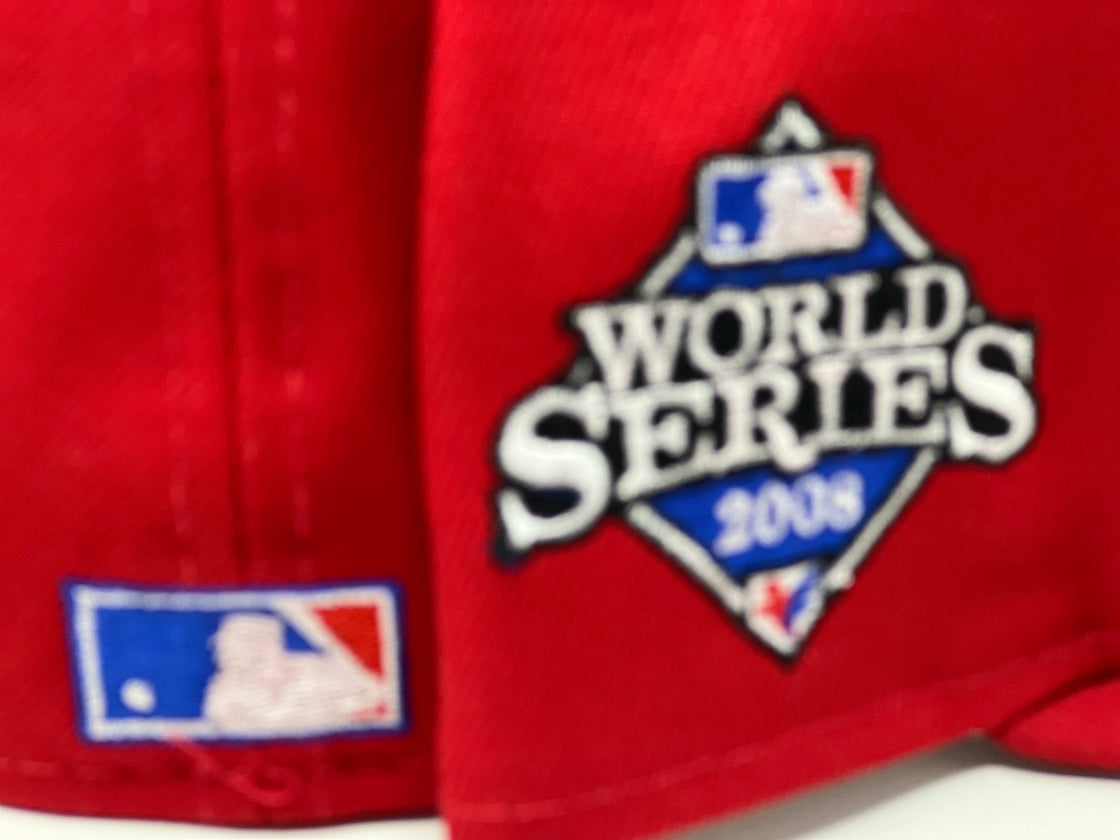 Philadelphia Phillies 2008 World Series New Era Fitted Hat