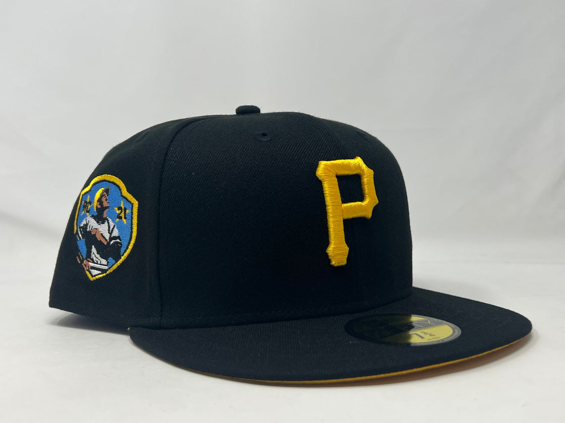 Pittsburgh Pirates Roberto Clemente 59fifty Yellow Brim New Era 59fifty Fitted