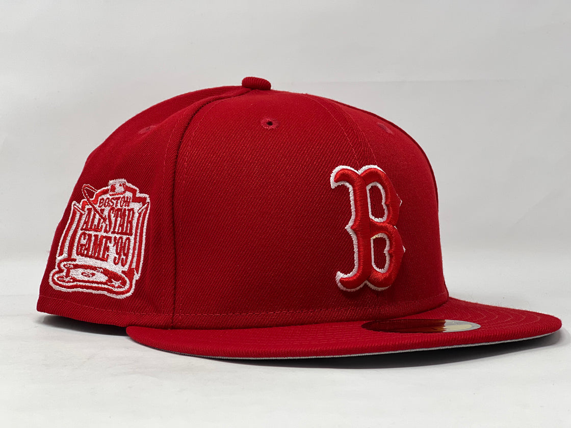 Boston Red Sox 1999 All Star Game Red 59Fifty New Era Fitted Hat