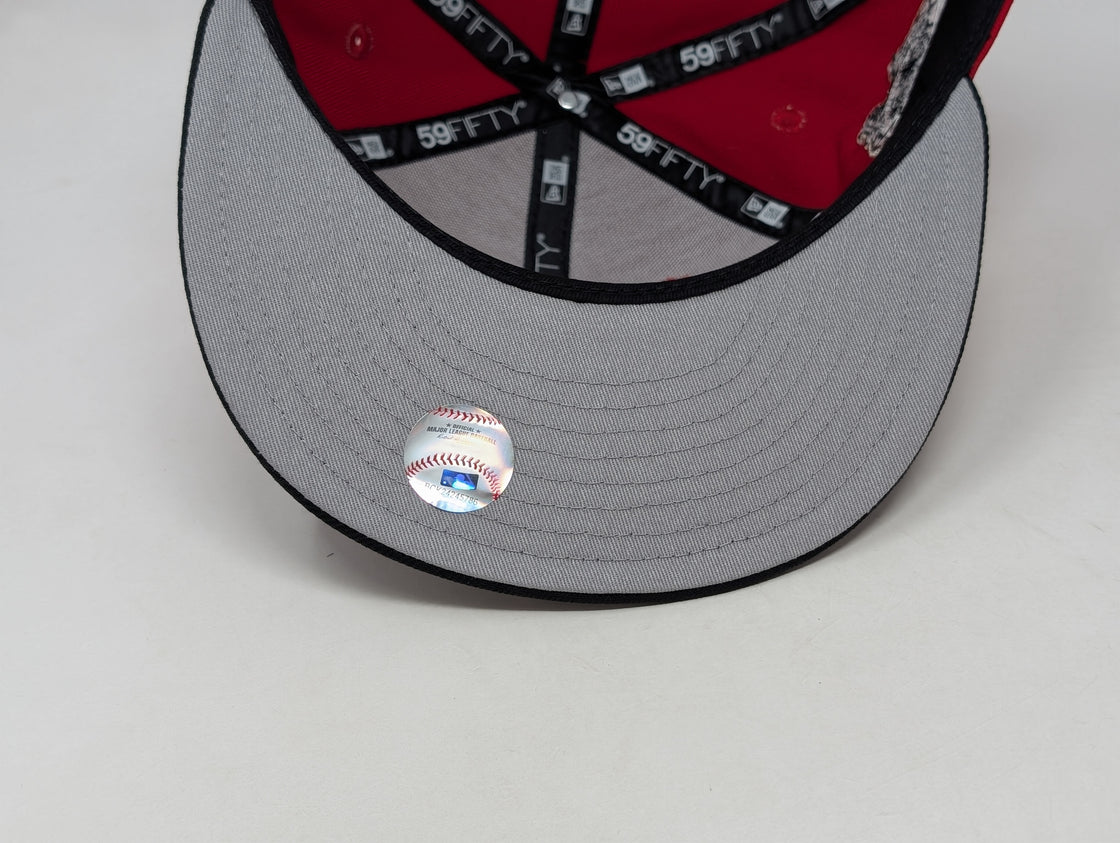 St. Louis Cardinals 2006 World Series Champions New Era Fitted Hats-Red black