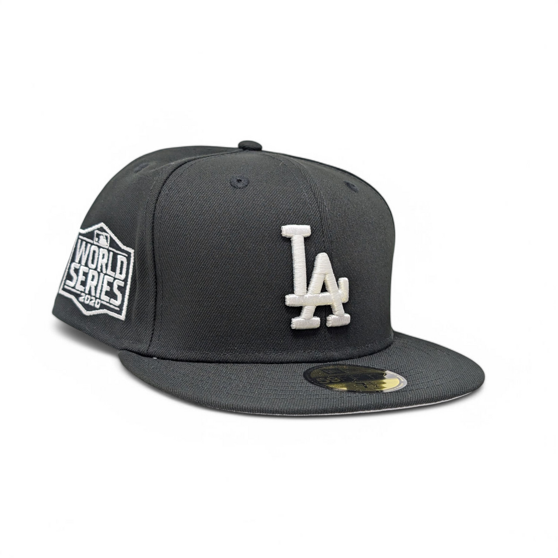 Los Angeles Dodgers 2020 World Series Black 59Fifty New Era Fitted Hats